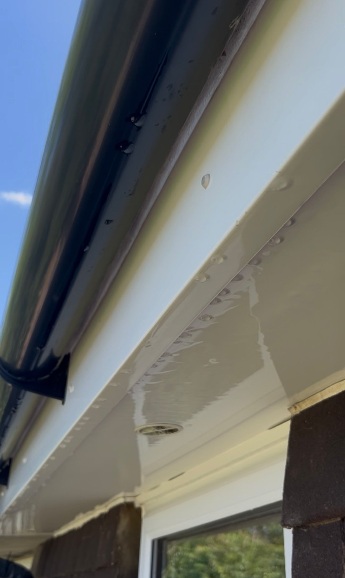 After gutter cleaning by Deans Gutters