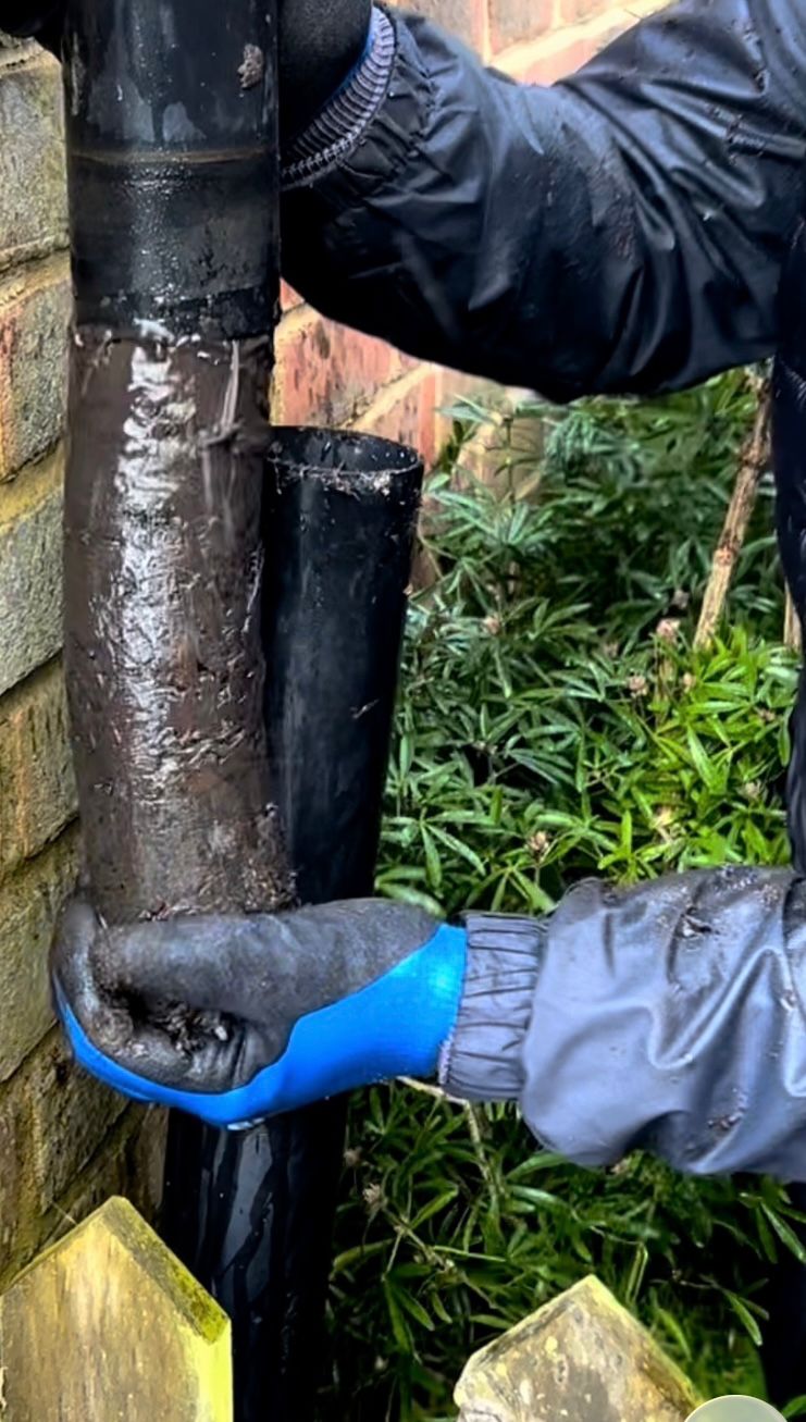 After gutter clearance by Deans Gutters